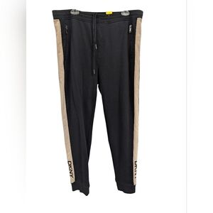 DKNY Black and Tan Men's Pants